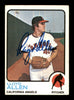Lloyd Allen Autographed 1973 Topps Card #267 California Angels SKU #188034