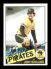Larry McWilliams Autographed 1985 Topps Card #183 Pittsburgh Pirates SKU #178784