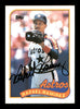 Rafael Ramirez Autographed 1989 Topps Card #749 Houston Astros SKU #188213