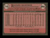 Rafael Ramirez Autographed 1989 Topps Card #749 Houston Astros SKU #188213