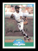 Jose Uribe Autographed 1989 Score Card #56 San Francisco Giants SKU #188220