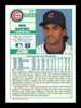 Dave Martinez Autographed 1989 Score Card #77 Chicago Cubs SKU #188223