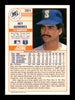 Rey Quinones Autographed 1989 Score Card #361 Seattle Mariners SKU #188247