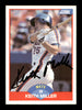 Keith Miller Autographed 1989 Score Card #464 New York Mets SKU #188257