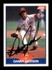 Danny Jackson Autographed 1989 Score Card #555 Cincinnati Reds SKU #188268