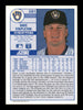 Dave Stapleton Autographed 1989 Score Card #581 Milwaukee Brewers SKU #188273