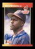 Jerry Browne Autographed 1989 Donruss Traded Card #T-44 Cleveland Indians SKU #188367