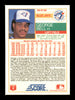 George Bell Autographed 1988 Score Card #540 Toronto Blue Jays SKU #188424