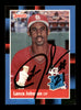 Lance Johnson Autographed 1988 Donruss Rookie Card #31 St. Louis Cardinals SKU #188488