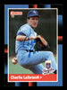 Charlie Leibrandt Autographed 1988 Donruss Card #157 Kansas City Royals SKU #188493