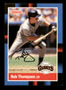 Robby Thompson Autographed 1988 Donruss Card #268 San Francisco Giants SKU #188510