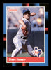 Steve Howe Autographed 1988 Donruss Card #593 Texas Rangers SKU #188533