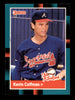 Kevin Coffman Autographed 1988 Donruss The Rookies Rookie Card #49 Atlanta Braves SKU #188555