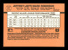 Jeff Robinson Autographed 1990 Donruss Card #417 Detroit Tigers SKU #188579