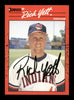 Rich Yett Autographed 1990 Donruss Card #509 Cleveland Indians SKU #188583