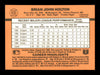 Brian Holton Autographed 1990 Donruss Card #635 Baltimore Orioles SKU #188592