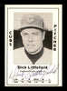 Dick Littlefield Autographed 1979 Diamond Greats Card #123 Chicago Cubs SKU #188735
