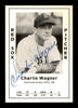 Charlie Wagner Autographed 1979 Diamond Greats Card #238 Boston Red Sox SKU #188848