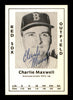 Charlie Maxwell Autographed 1979 Diamond Greats Card #246 Boston Red Sox SKU #188855
