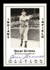 Oscar Grimes Autographed 1979 Diamond Greats Card #282 Cleveland Indians SKU #188876