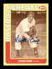 Clyde King Autographed 1990 Swell Baseball Greats Card #51 Brooklyn Dodgers SKU #189055