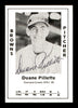 Duane Pillette Autographed 1979 Diamond Greats Card #199 St. Louis Browns SKU #171926