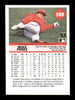 Mike Perez Autographed 1992 Fleer Card #588 St. Louis Cardinals SKU #183540