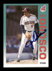 Jesse Orosco Autographed 1992 Fleer Card #121 Cleveland Indians SKU #183545