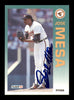 Jose Mesa Autographed 1992 Fleer Card #17 Baltimore Orioles SKU #183563