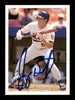 Jeromy Burnitz Autographed 1994 Fleer Card #559 New York Mets SKU #183618