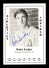 Pete Suder Autographed 1979 Diamond Greats Card #346 Philadelphia A's SKU #172065