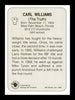 Carl "The Truth" Williams Autographed 1991 All World Card #42 SKU #167225