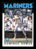 Domingo Ramos Autographed 1986 Topps Card #462 Seattle Mariners SKU #183703