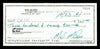 Max McGee Autographed 2.75x6 Check Green Bay Packers SKU #174013