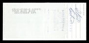 Max McGee Autographed 2.75x6 Check Green Bay Packers SKU #174013