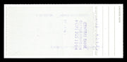 Max McGee Autographed 2.75x6 Check Green Bay Packers SKU #174021
