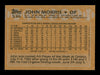 John Morris Autographed 1988 Topps Card #536 St. Louis Cardinals SKU #183718
