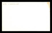 Eddie Chandler Autographed 3x5 Index Card Brooklyn Dodgers SKU #174106