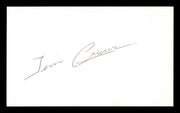 Tim Crews Autographed 3x5 Index Card Los Angeles Dodgers SKU #174114