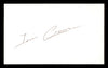 Tim Crews Autographed 3x5 Index Card Los Angeles Dodgers SKU #174114