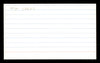 Tim Crews Autographed 3x5 Index Card Los Angeles Dodgers SKU #174114