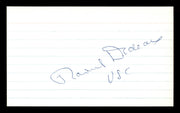 Rod Dedeaux Autographed 3x5 Index Card USC Trojans, Brooklyn Dodgers SKU #174125