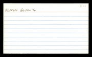 Alfredo Griffin Autographed 3x5 Index Card Toronto Blue Jays, Los Angeles Dodgers SKU #174151