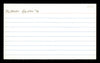 Alfredo Griffin Autographed 3x5 Index Card Toronto Blue Jays, Los Angeles Dodgers SKU #174151