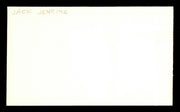 Jack Jenkins Autographed 3x5 Index Card Los Angeles Dodgers SKU #174170