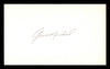 Gene Michael Autographed 3x5 Index Card New York Yankees SKU #174196