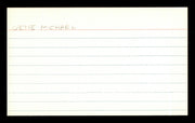 Gene Michael Autographed 3x5 Index Card New York Yankees SKU #174196