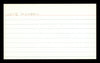 Gene Michael Autographed 3x5 Index Card New York Yankees SKU #174196