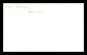 Kevin Pasley Autographed 3x5 Index Card Los Angeles Dodgers SKU #174223