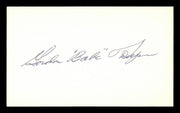 Gordon "Babe" Phelps Autographed 3x5 Index Card Brooklyn Dodgers SKU #174227
